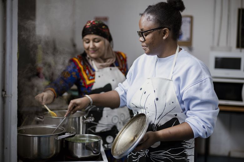 Atelier cuisine d'un parcours certifiant ADVF