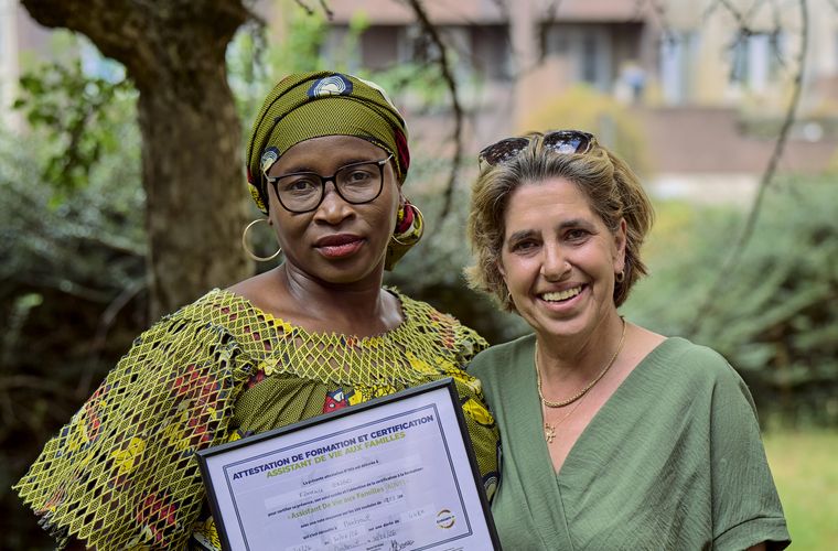 Remise d'attestations en fin de formation